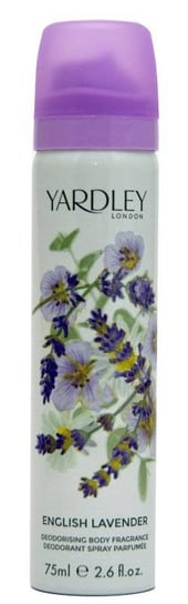 Yardley, London English Lavender, Dezodorant w sprayu Lawenda, 75 ml Yardley