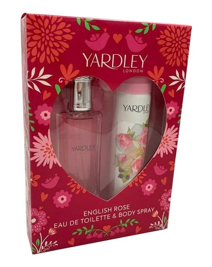 Yardley, London English Rose, zestaw kosmetyków, 2 szt. Yardley