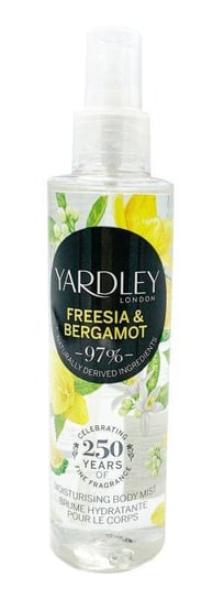 Yardley, London Freesia & Bergamot, Mgiełka do ciała 200 ml Yardley