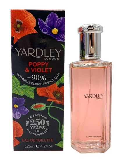 Yardley, London Poppy & Violet, woda toaletowa, 125 ml Yardley