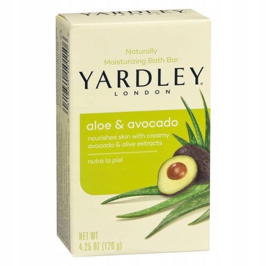 Yardley, Mydło w kostce, Aloes, 120 g Yardley