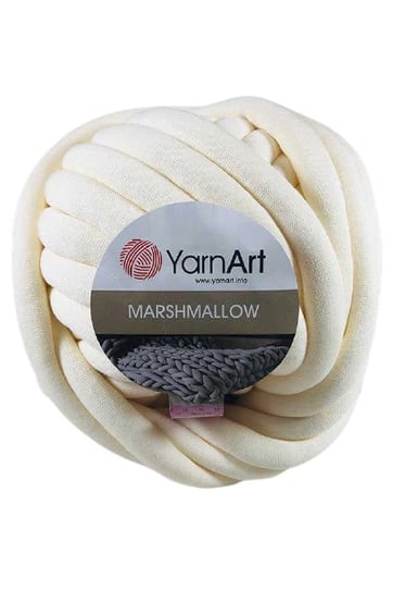 YarnArt, włóczka tunelowa Marshmallow 903 YarnArt