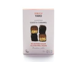 Yaro Zestaw Cukierków "Coco & Caramel", 72 G Yaro