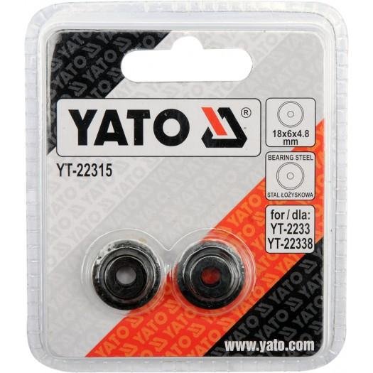 YATO KÓŁKO DO OBCINAKA DO RUR 18x4x4,8mm 2 szt. 22315 (do YT-22338) Yato