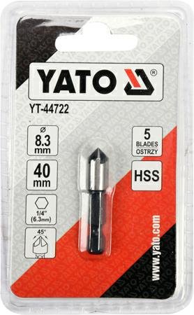 YATO POGŁĘBIACZ DO METALU  8,3mm HEX Yato