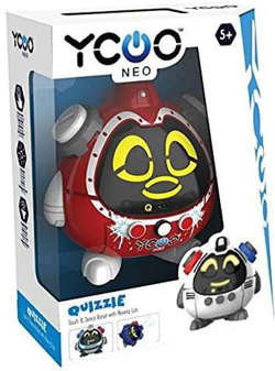 YCOO Robot interaktywny figurka Quizzie gra red Silverlit