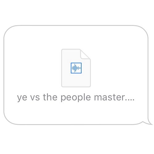 Ye vs. the People (starring TI as the People) Kanye West