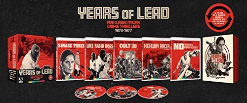 Years of Lead: Five Classic Italian Crime Thrillers 1973-1977 Various Directors
