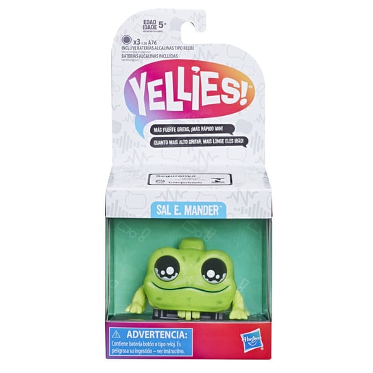 Yellies, zabawka interaktywna Jaszczurka Sal E. Mander, E6119/E6150 YELLIES