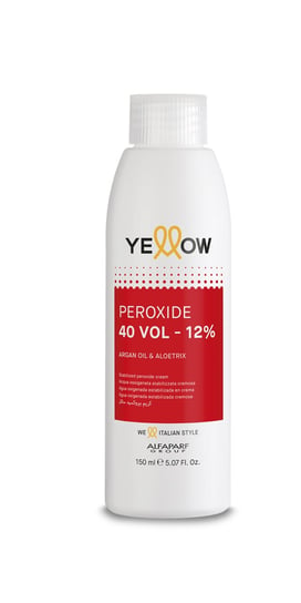 Yellow, Peroxido 12% 40 vol, Utleniacz do farb woda utleniona, 150ml Alfaparf