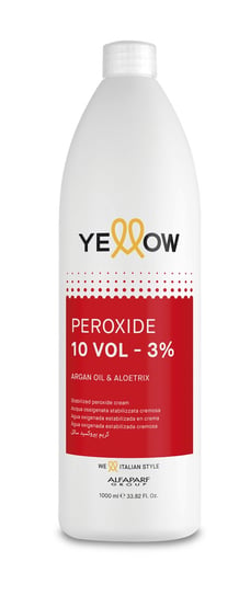 Yellow, Peroxido 3% 10 vol, Utleniacz do farb, 1000ml Alfaparf