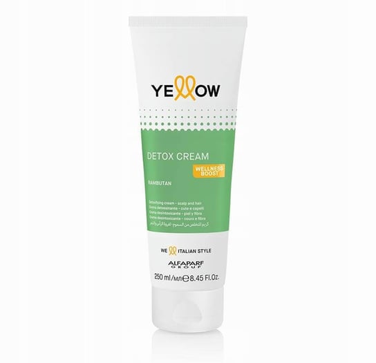 Yellow Scalp Detox Cream, Krem Oczyszczający Do Włosów I Skóry Głowy, 250ml Alfaparf