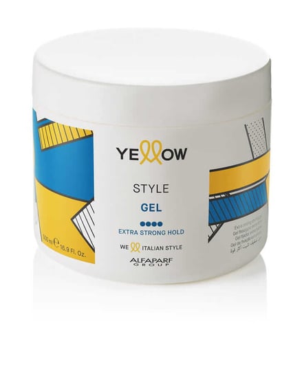 Yellow Style, Gel Extra Strong Hold, Żel Do Włosów, 500ml Alfaparf