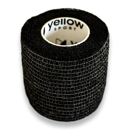 YellowSPORT - Bandaż kohezyjny 5cm czarny yellowBAND
