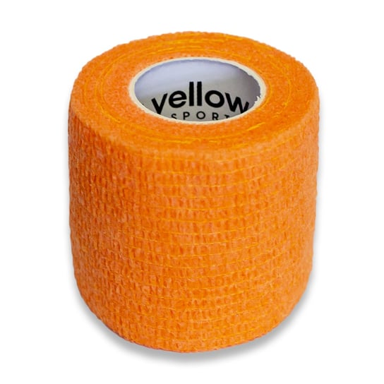 YellowSPORT - Bandaż kohezyjny 5cm pomarańczowy yellowBAND