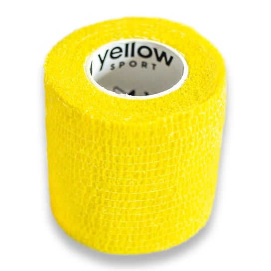 YellowSPORT - Bandaż kohezyjny 5cm żółty yellowBAND