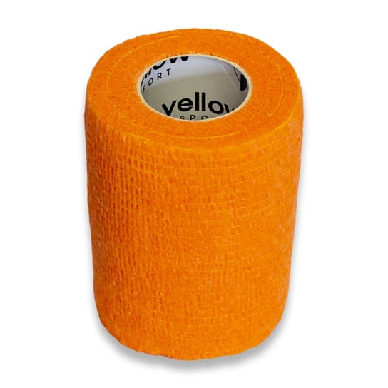 YellowSPORT - Bandaż kohezyjny 7,5cm pomarańczowy yellowBAND