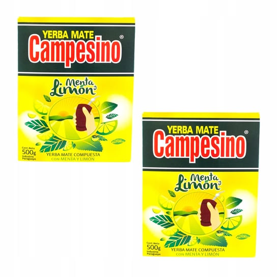 Yerba Mate Campesino Menta Limon 2x0,5kg 1000g 1kg Campesino