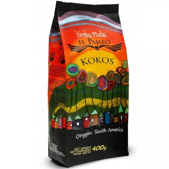 Yerba Mate El Pajaro Kokos 400 g Oranżada