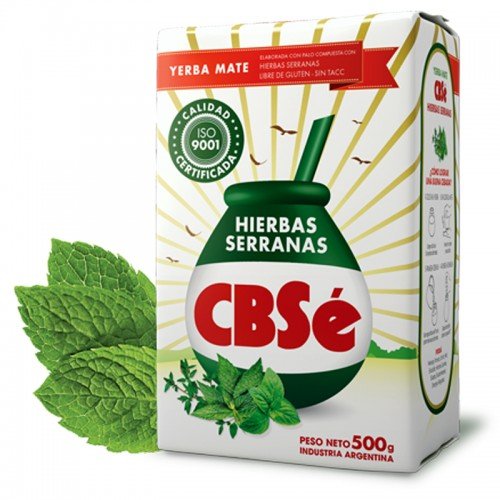 Yerba Mate Establecimiento Santa Ana S.A CBSe Hierbas Serranas, 500 g CBSe