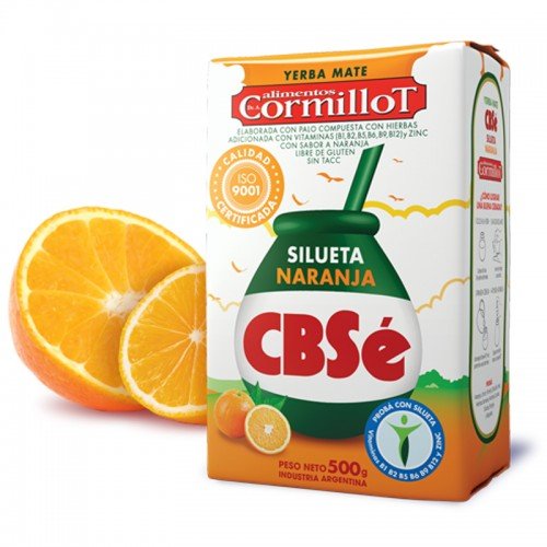 Yerba Mate Establecimiento Santa Ana S.A CBSe Silueta Naranja, 500 g CBSe