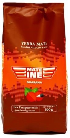 Yerba Mate Green, Mateine Guarana, 500 g Yerba Mate