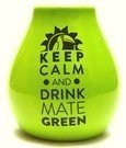 Yerba Mate Green, Naczynie ceramiczne Luka Green, 350 ml ORGANIC MATE GREEN