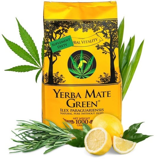 Yerba Mate Green ORIGINAL CANNABIS -1 kg Mate Green