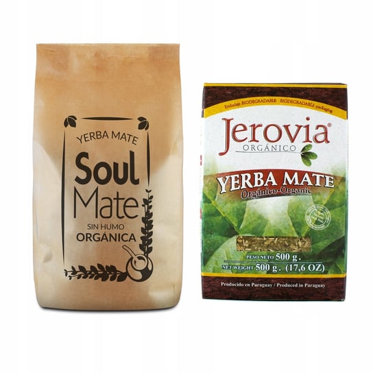 Yerba Mate Jerovia Organica + Soul Mate 2x500g=1kg Soul Mate