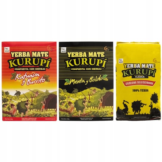 Yerba Mate Kurupi Katuava Burrito 500g - Yerba MaTe 24 Sklep Internetowy - View #3