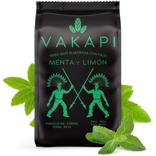 Yerba Mate Vakapi Menta Y Limon 500 G Miętowy Arpmat Oranżada