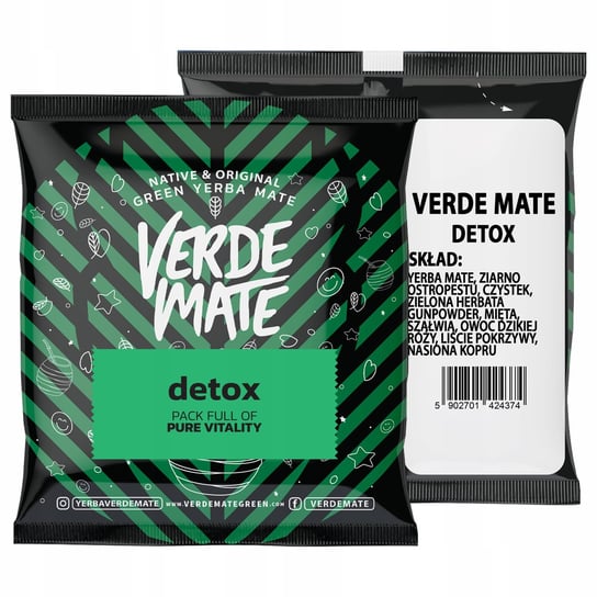 Yerba Verde Mate Detox 50g próbka Verde Mate
