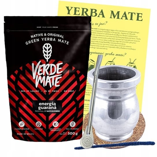 Yerba Verde Mate Energia + akcesoria Palo Santo Verde Mate