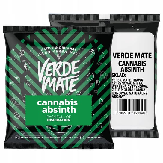 Yerba Verde Mate Green Cannabis Absinth 50g Verde Mate