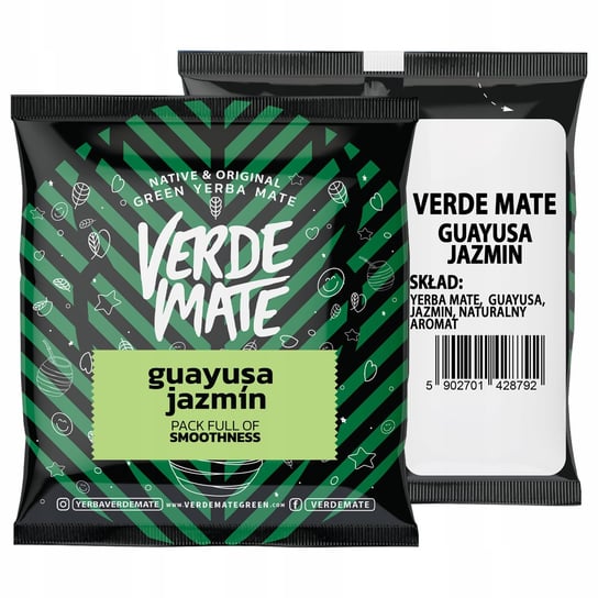 Yerba Verde Mate Green Guayusa Jazmín 50g próbka Verde Mate
