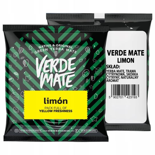 Yerba Verde Mate Green Limon 50g próbka Verde Mate