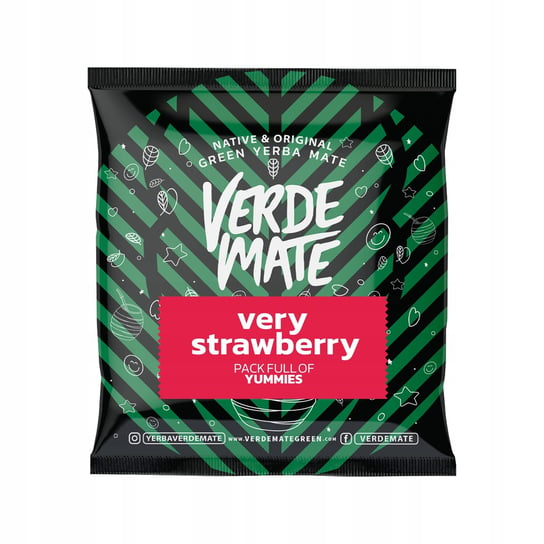 Yerba Verde Mate Green Very Strawberry 50g próbka Verde Mate