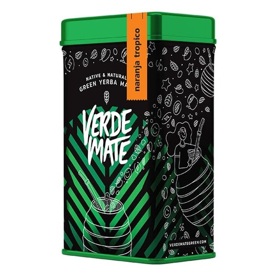 Yerbera – Puszka z Verde Mate Green Naranja Tropico 0,5kg Verde Mate
