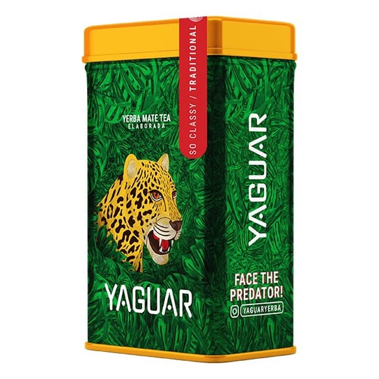 Yerbera – Puszka z Yaguar Elaborada con Palo 0,5 kg Yaguar