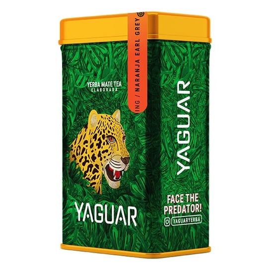 Yerbera ' Puszka z Yaguar Naranja Earl Grey 0,5 kg Yaguar