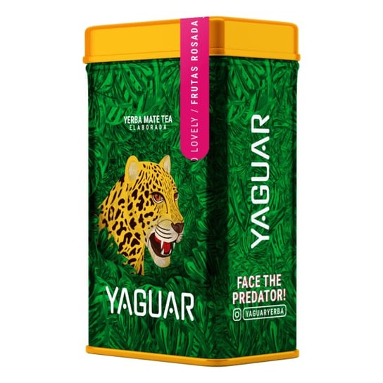 Yerbera – Puszka z Yaguar Rosada 0,5 kg Yaguar