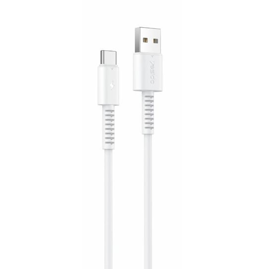 Yesido Kabel CA120 18W USB-Type-C 1m PVC 2A, WHITE / BIAŁY yesido