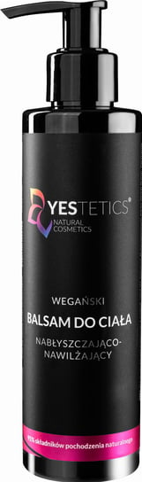 Yestetics, Naturalny wegański balsam nabłyszczająco nawilżający do ciała, 200 ml Yestetics