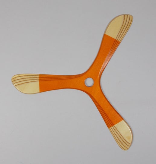 Yeti Pomarańczowy bumerang powracający - leworęczny Łowca Bumerangów