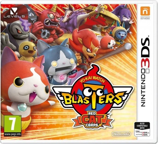 Yo-kai Watch Blasters Red Cat Nintendo