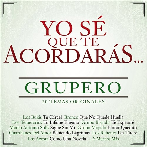 Yo Sé Que Te Acordarás Grupero Various Artists
