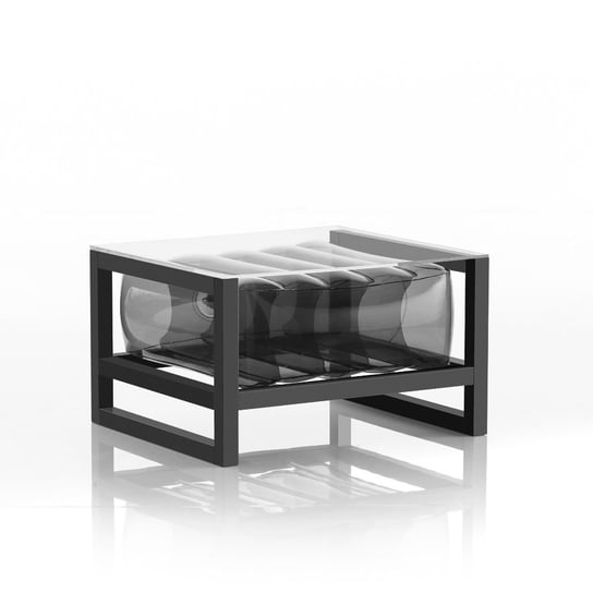 Yoko Coffee Table Eko Aluminium Frame Black MOJOW