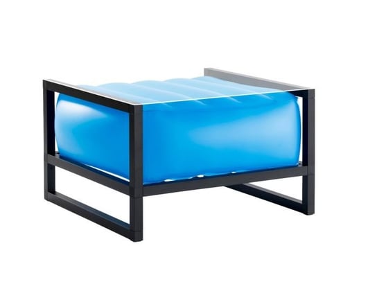 Yoko Coffee Table Eko With Lighting Aluminium Frame Blue MOJOW
