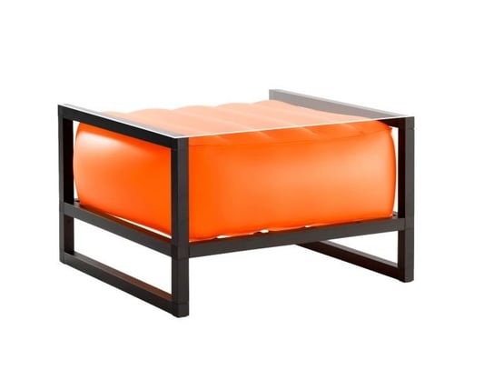 Yoko Coffee Table Eko With Lighting Aluminium Frame Orange MOJOW