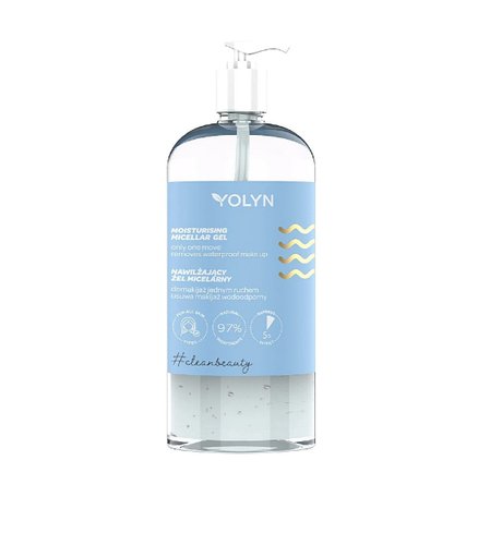 Yolyn #Skinimalism, Żel micelarny nawilżający, 500 ml Yolyn